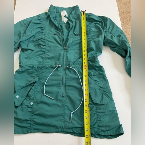 Fabletics Cinch Jacket Size Large Green - Picture 6 of 7